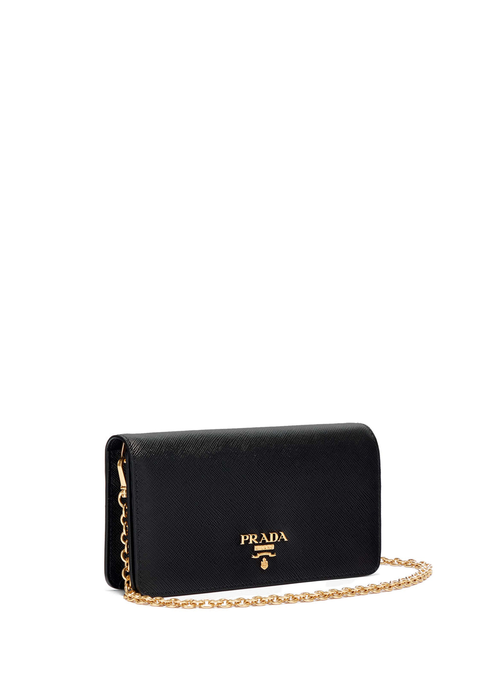 Mini Saffiano leather Clutch Bag