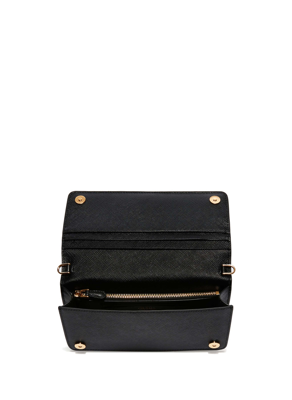 Mini Saffiano leather Clutch Bag