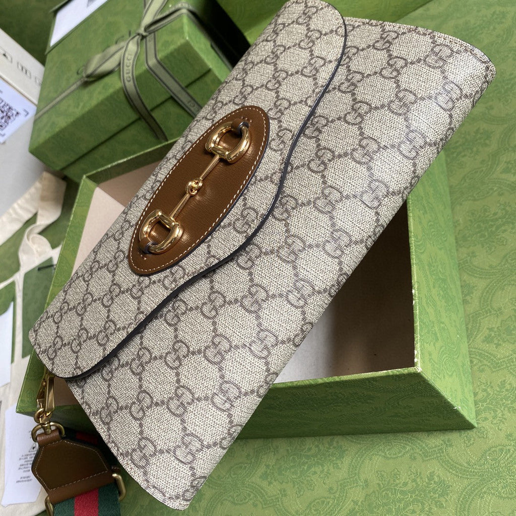 Gucci Horsebit 1955 Small Bag 26cm Beige