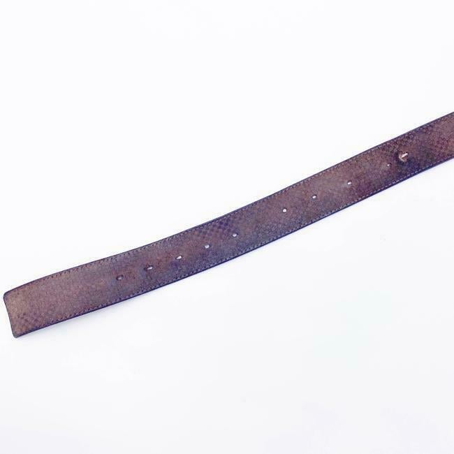 Louis Vuitton Brown Suede Damier Lv Initiales 40mm 95 38 Moka Belt
