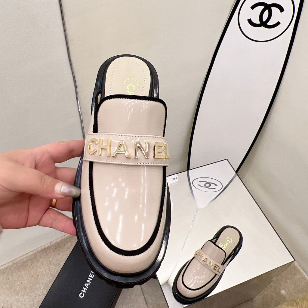 Chanel Mule Beige