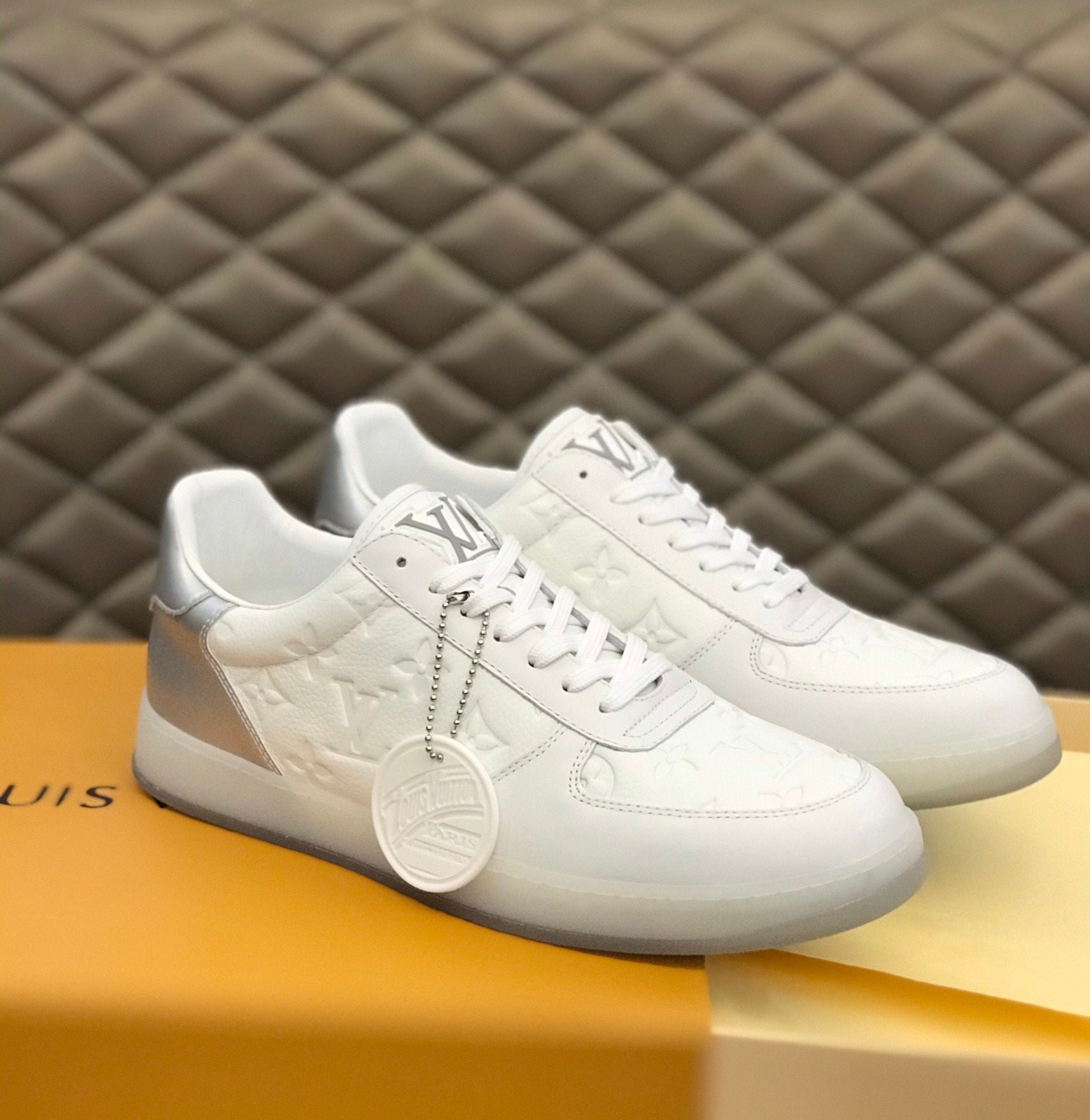 Louis Vuitton Trainer Sneaker White