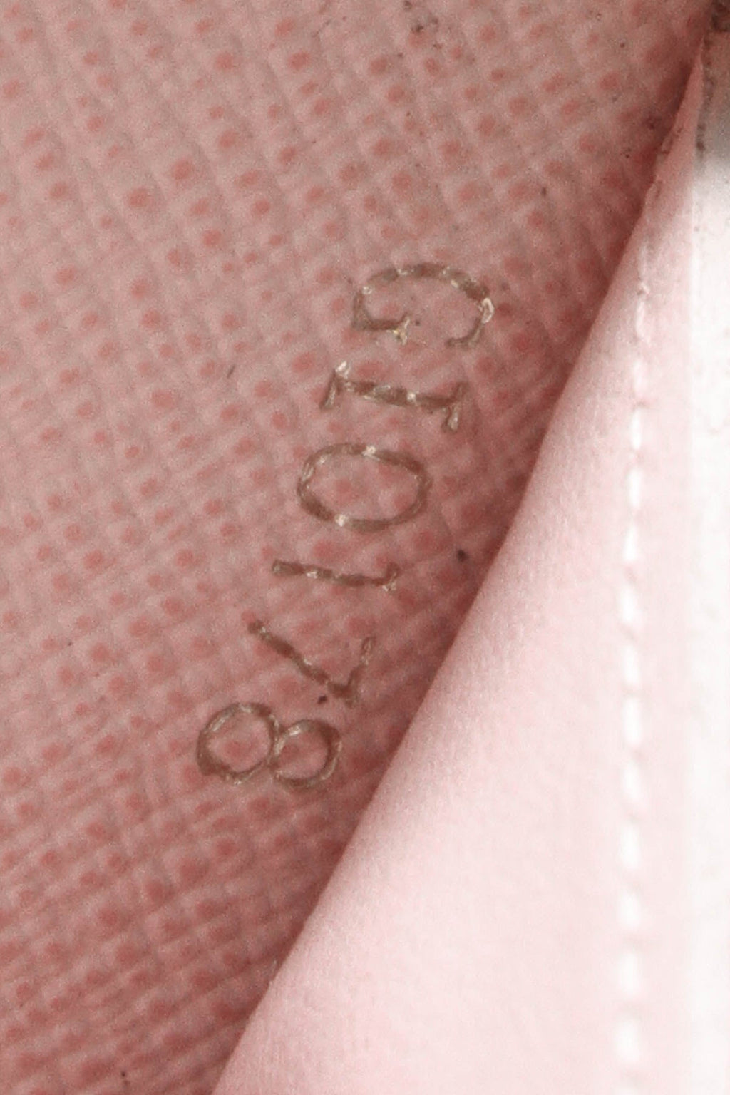 Clemence Wallet - Damier Azur/Rose Ballerine