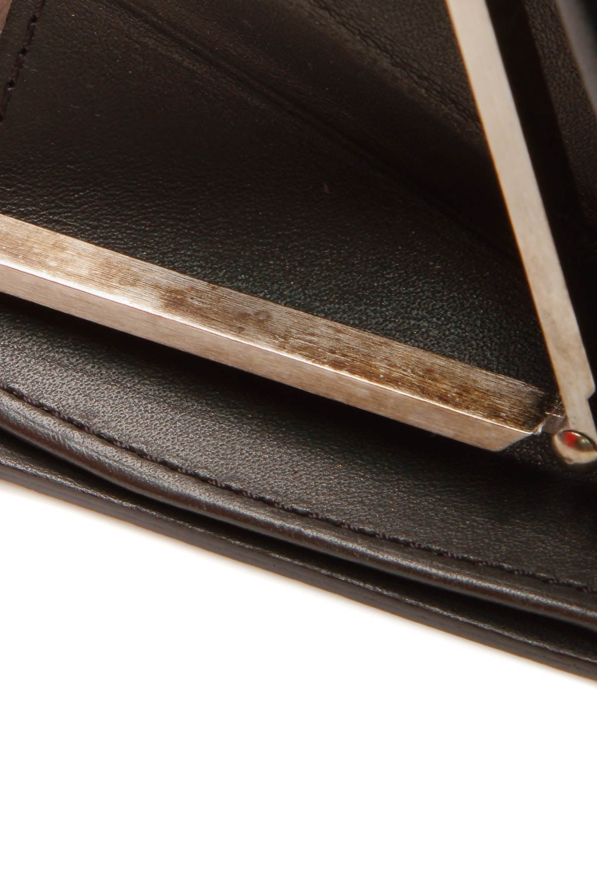Monogram Mat French Wallet - Dark Gray