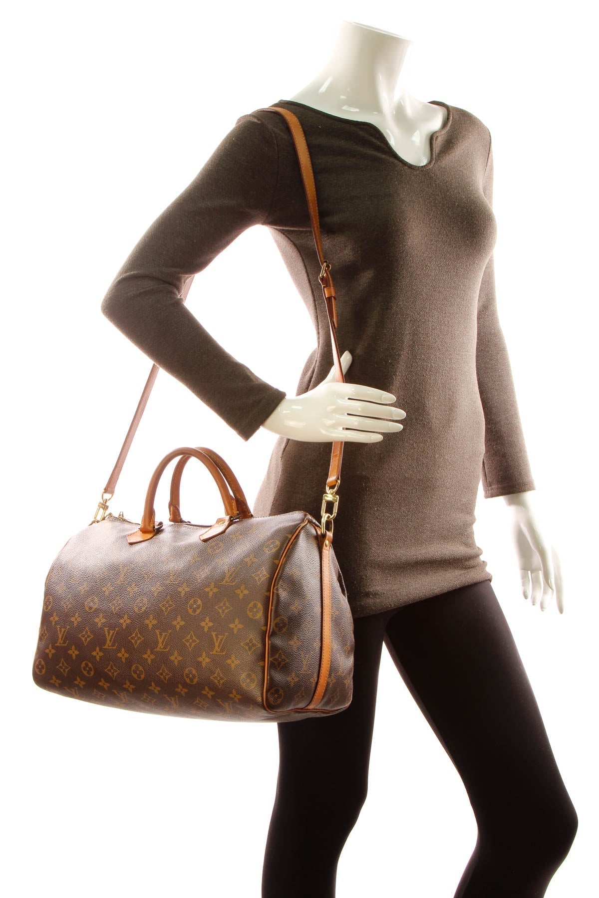 Speedy 35 Bandouliere Bag - Monogram