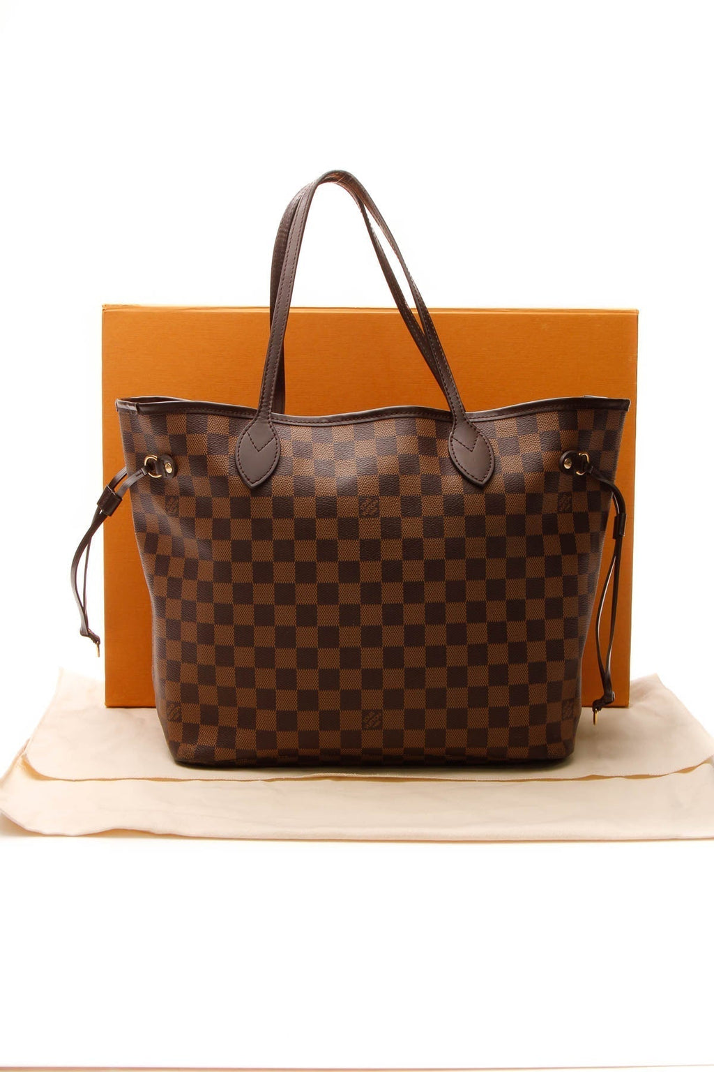 Neverfull MM Tote Bag - Damier Ebene