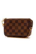 Mini Pochette Accessories Bag - Damier Ebene