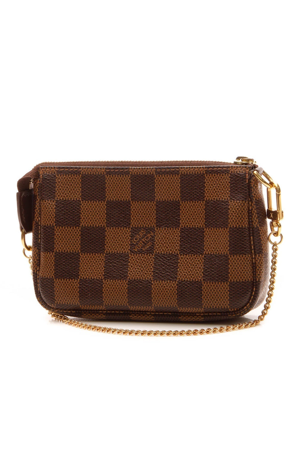 Mini Pochette Accessories Bag - Damier Ebene