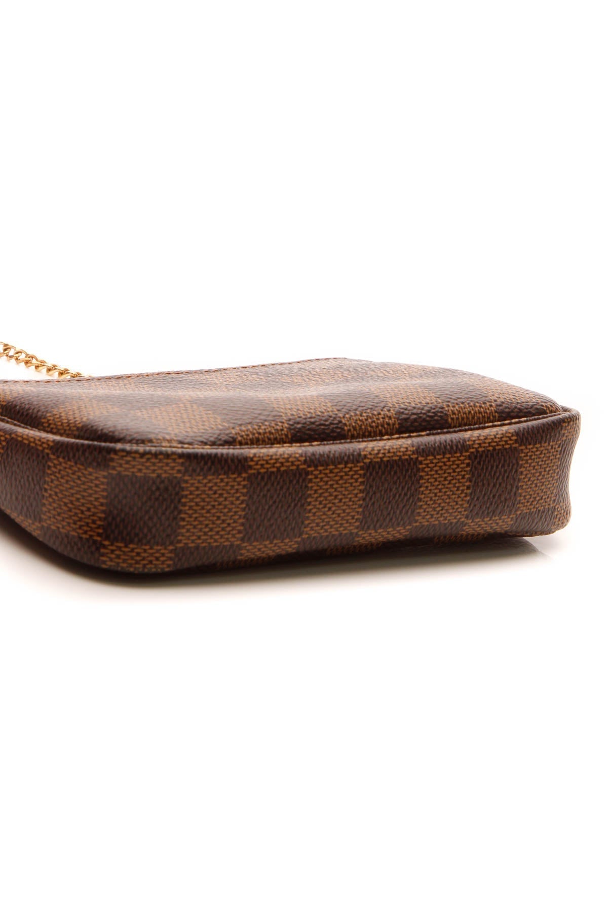 Mini Pochette Accessories Bag - Damier Ebene