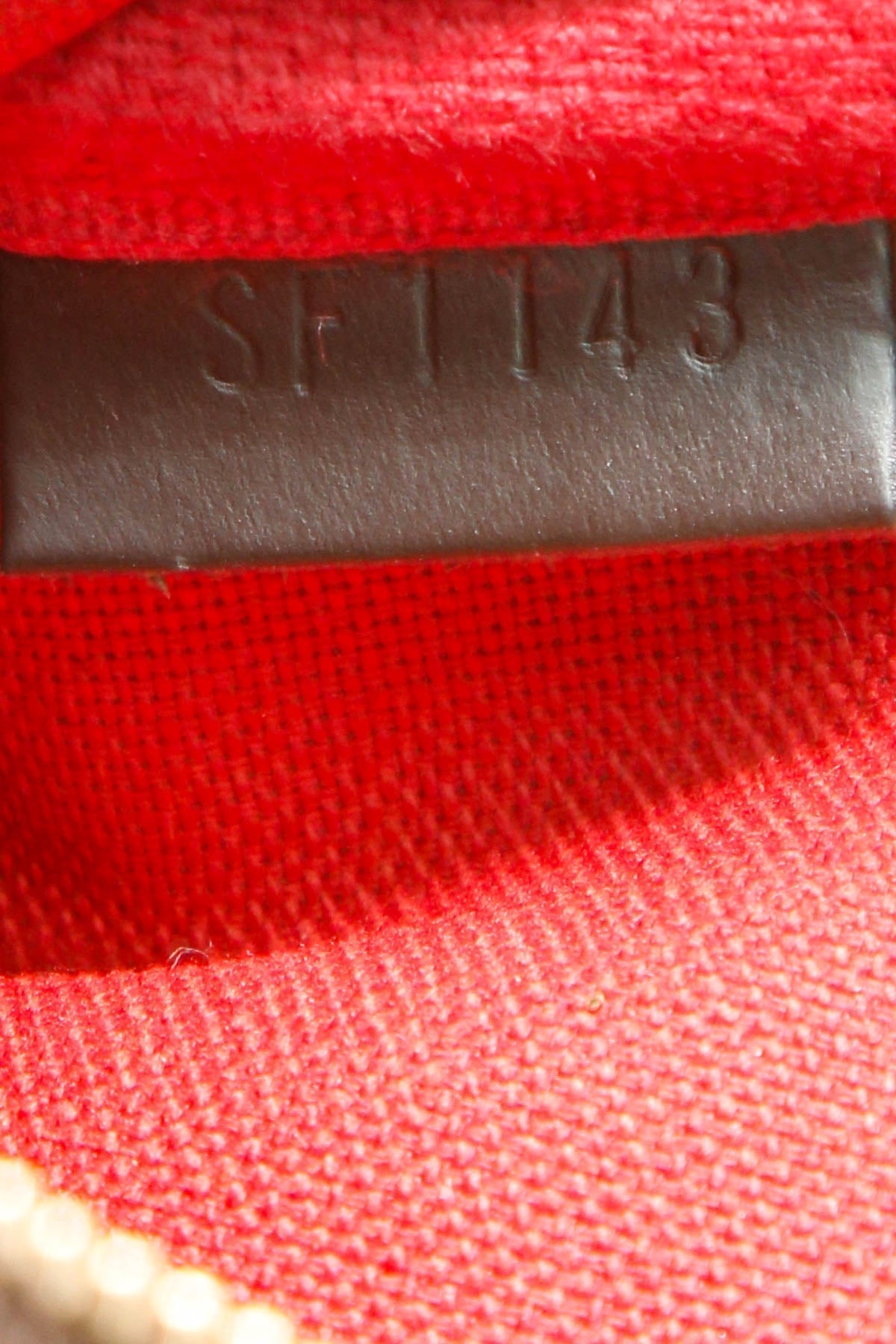 Mini Pochette Accessories Bag - Damier Ebene