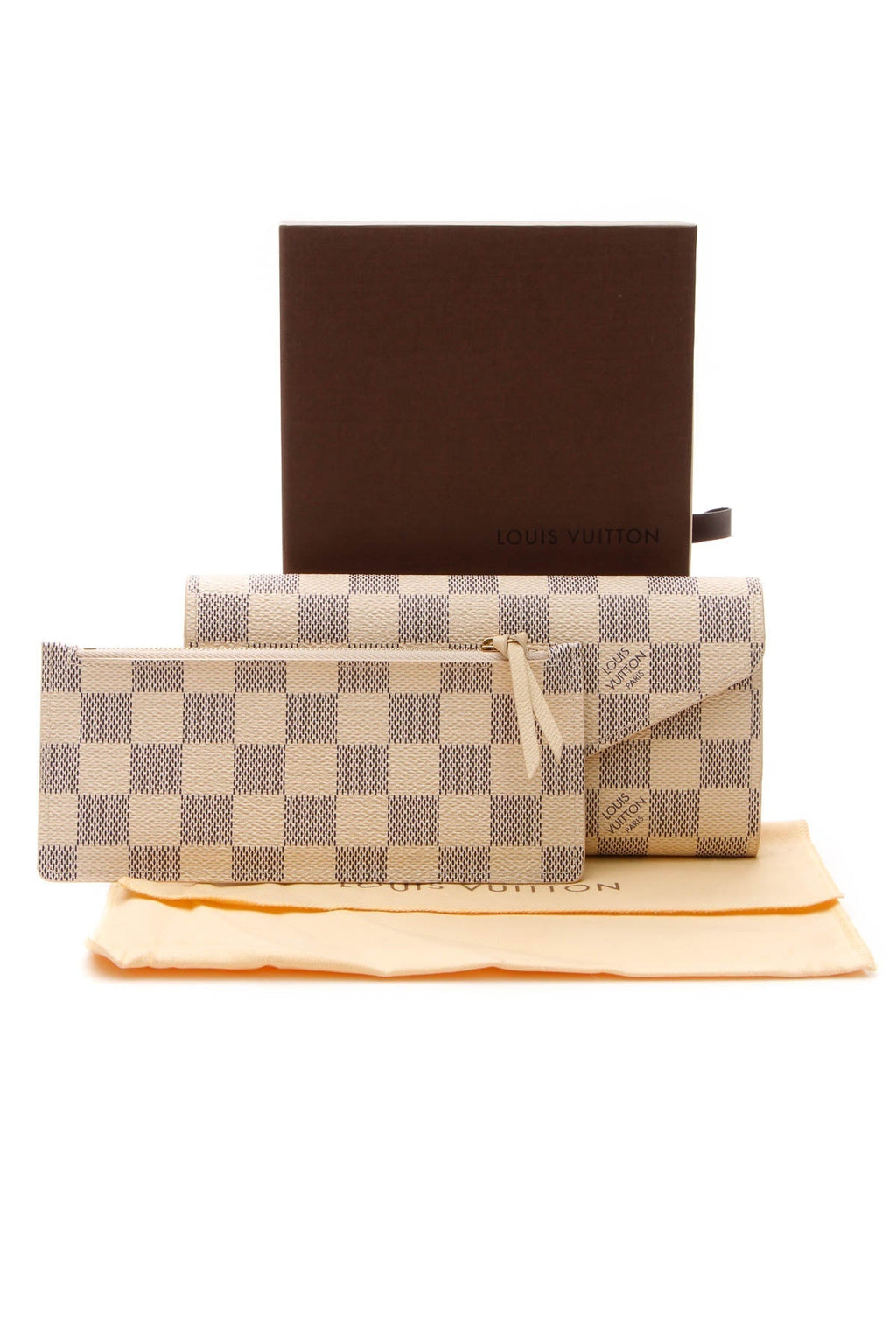 Josephine Wallet - Damier Azur