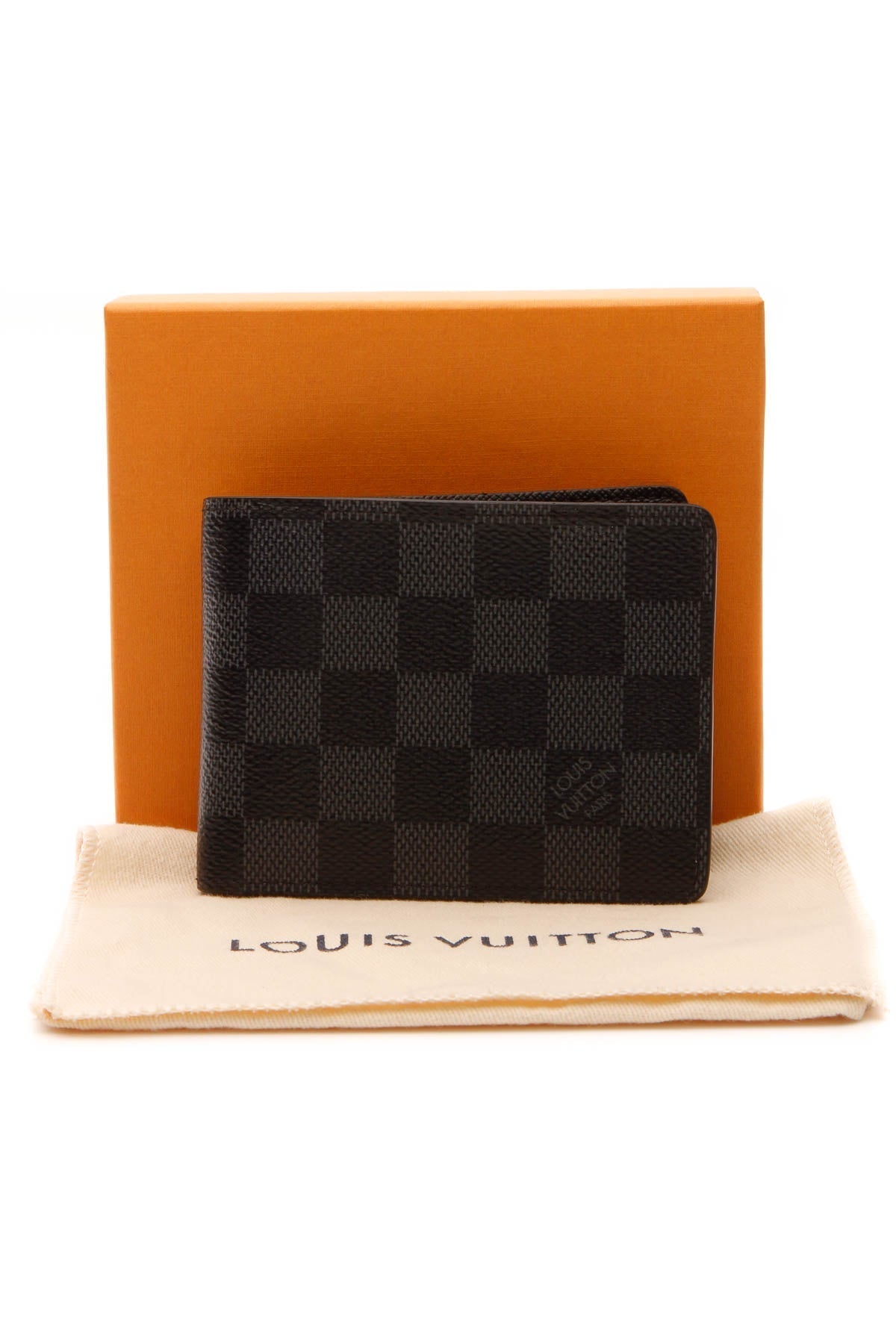 Slender ID Wallet - Damier Graphite
