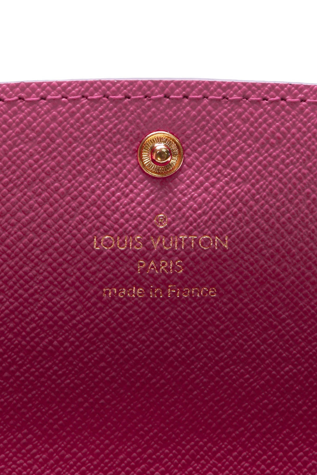 Emilie Wallet - Monogram/ Fuchsia