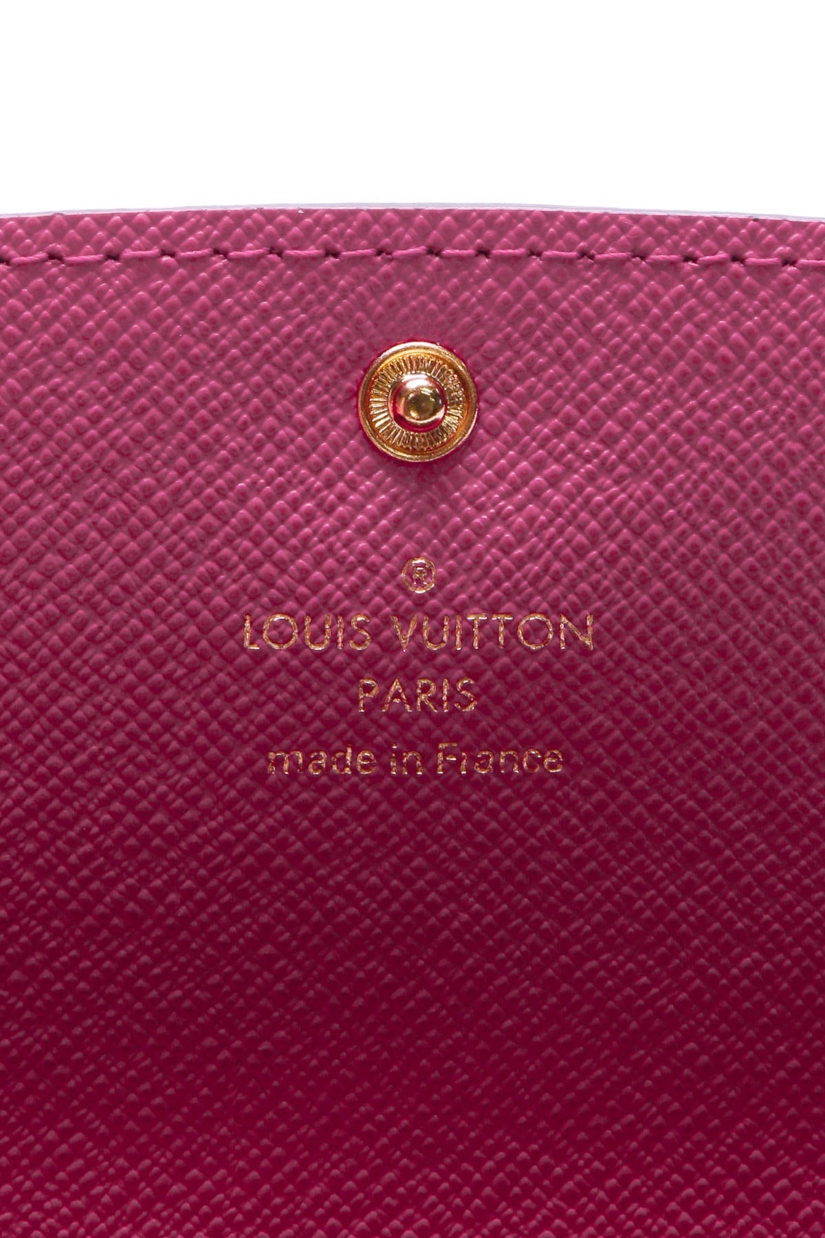 Emilie Wallet - Monogram/ Fuchsia