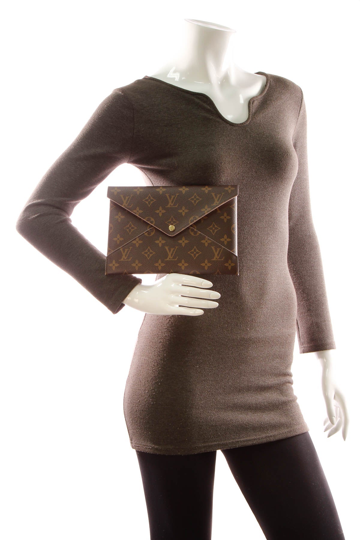 Kirigami Large Pochette - Monogram/Pink