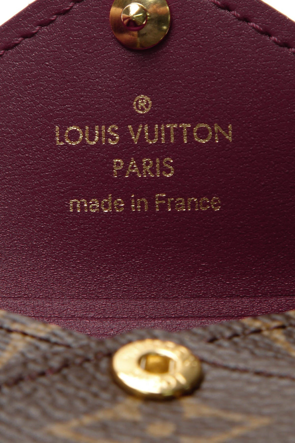 Kirigami Small Pochette - Monogram/Fuchsia