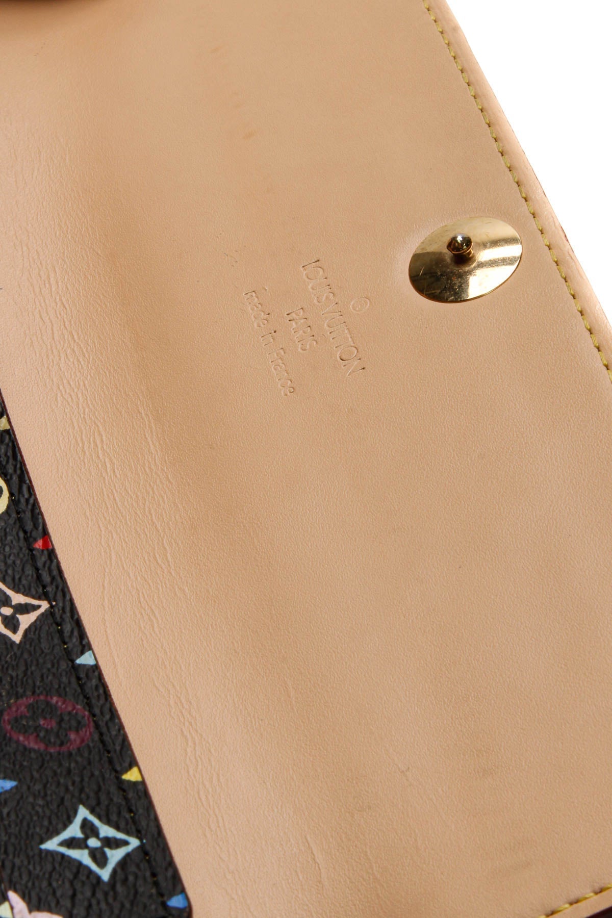 Sarah Wallet - Black Multicolore Monogram
