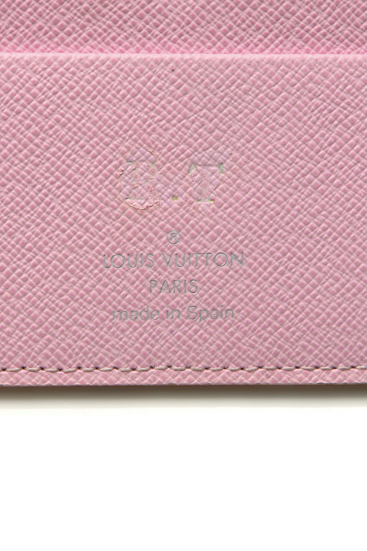 Litchi Insolite Wallet - White Multicolore Monogram