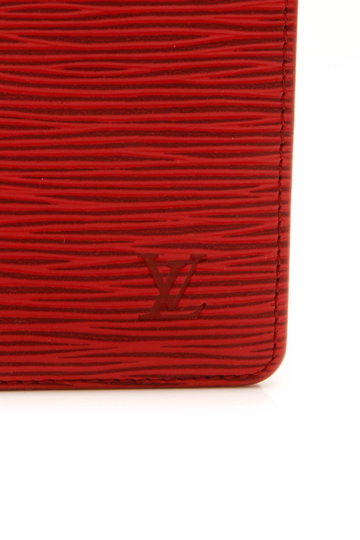 Vintage Epi Billfold Wallet - Red