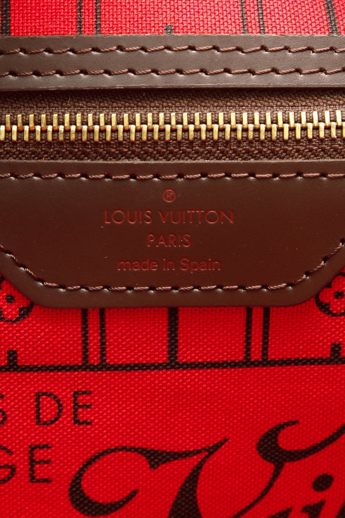 Neverfull MM Tote Bag - Damier Ebene