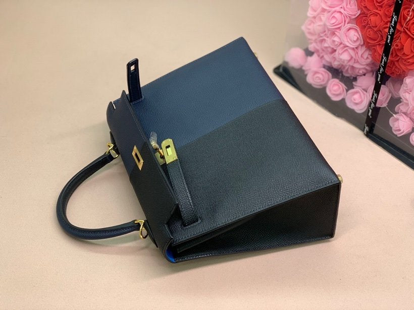 Hermes Epson Bi Color Custom 28cm Black/Blue