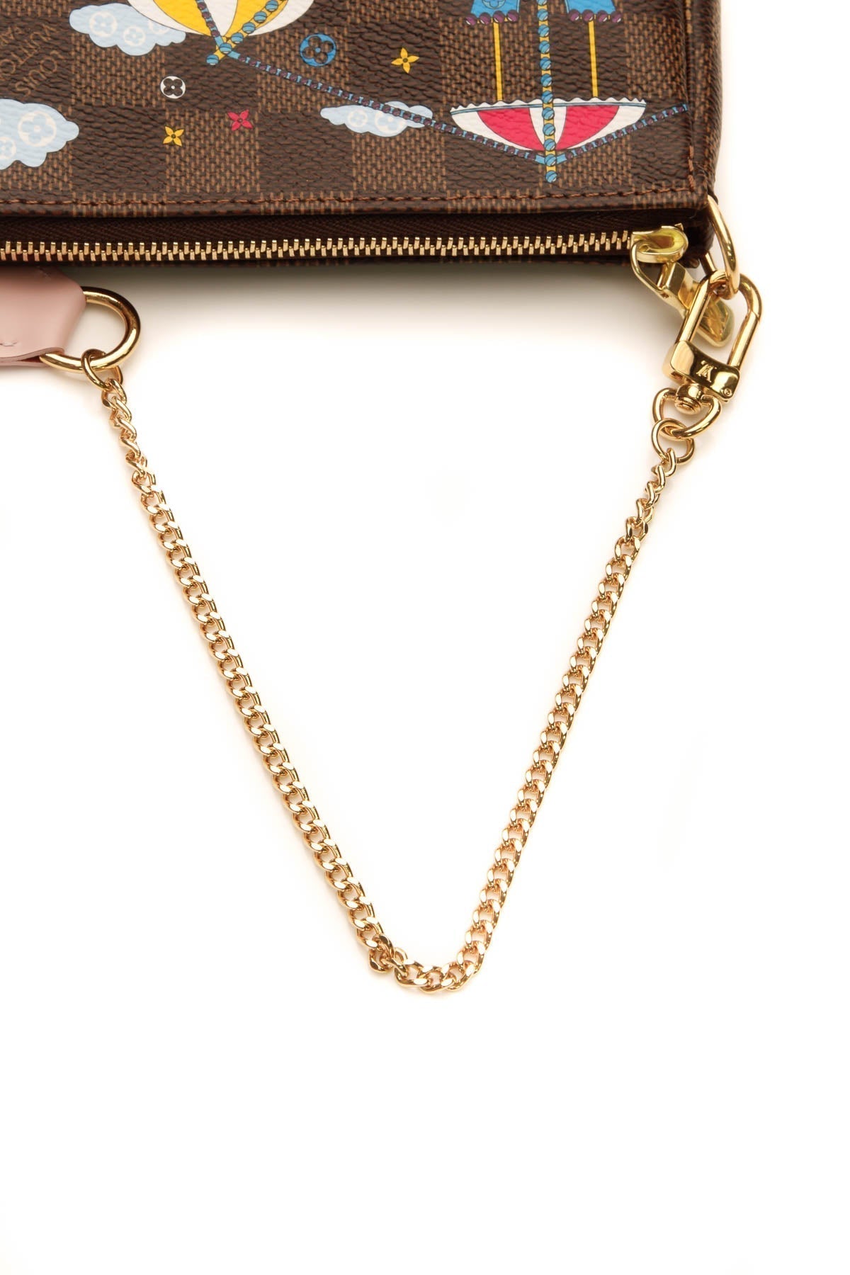 Christmas 2020 Mini Pochette Accessories - Damier Ebene
