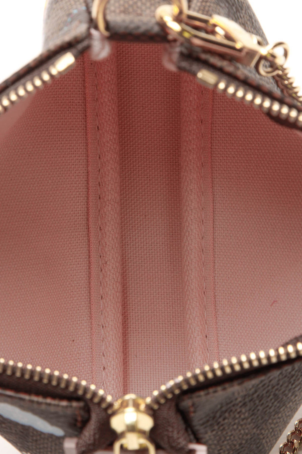 Christmas 2020 Mini Pochette Accessories - Damier Ebene