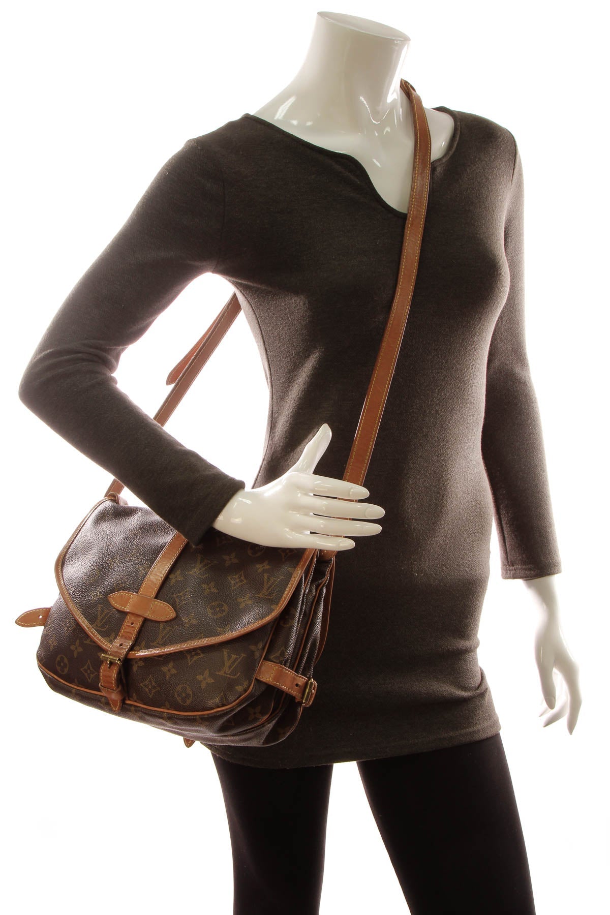 Vintage Saumur 30 Bag - Monogram