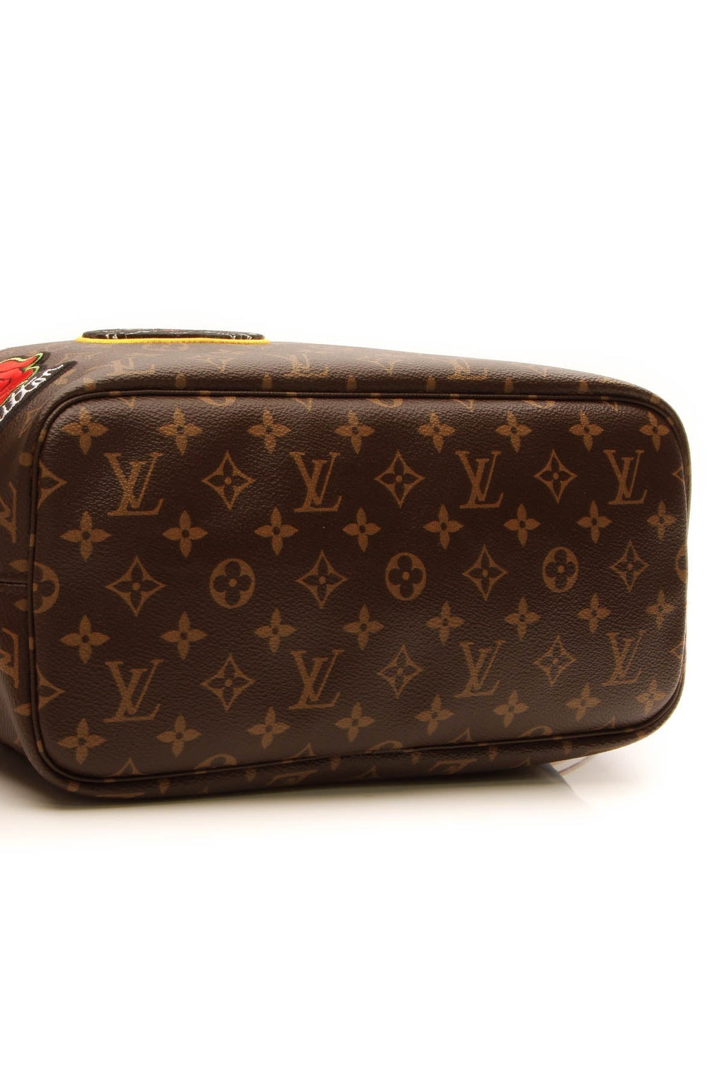 Patches Neverfull MM Tote Bag - Monogram
