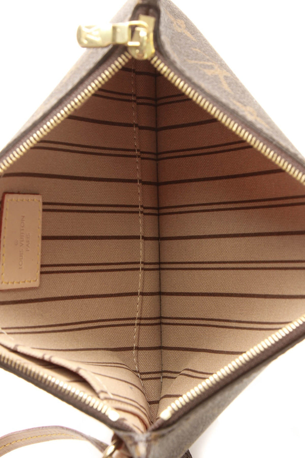 Neverfull Pouch Wristlet - Monogram