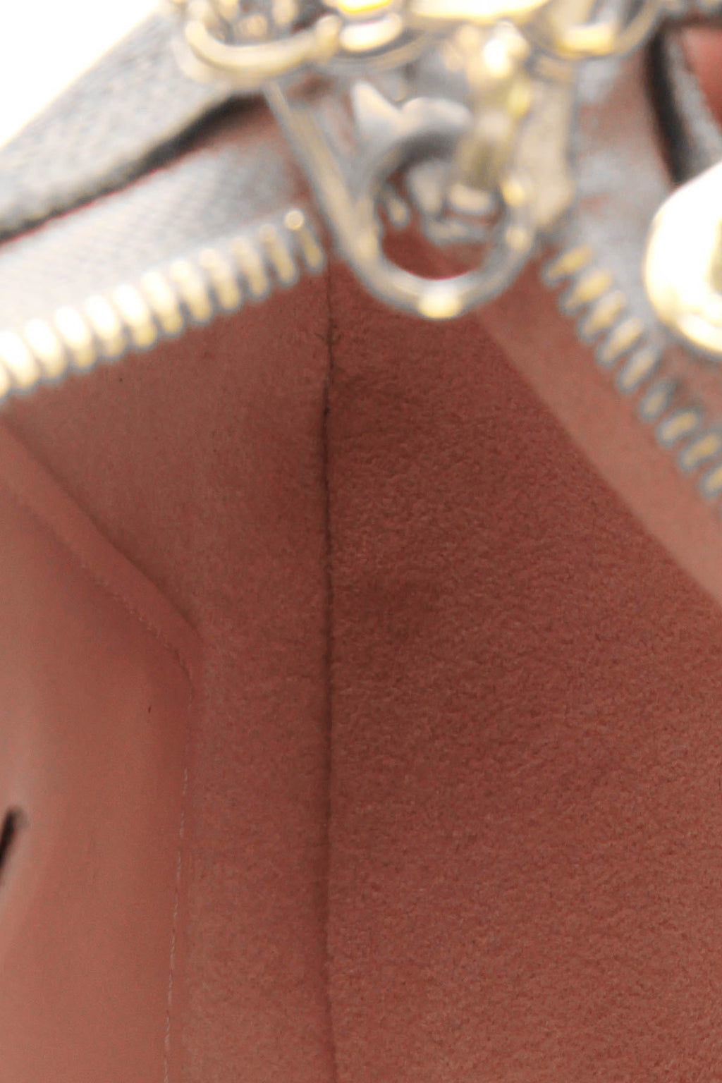 Double Zip Pochette Bag - Damier Ebene