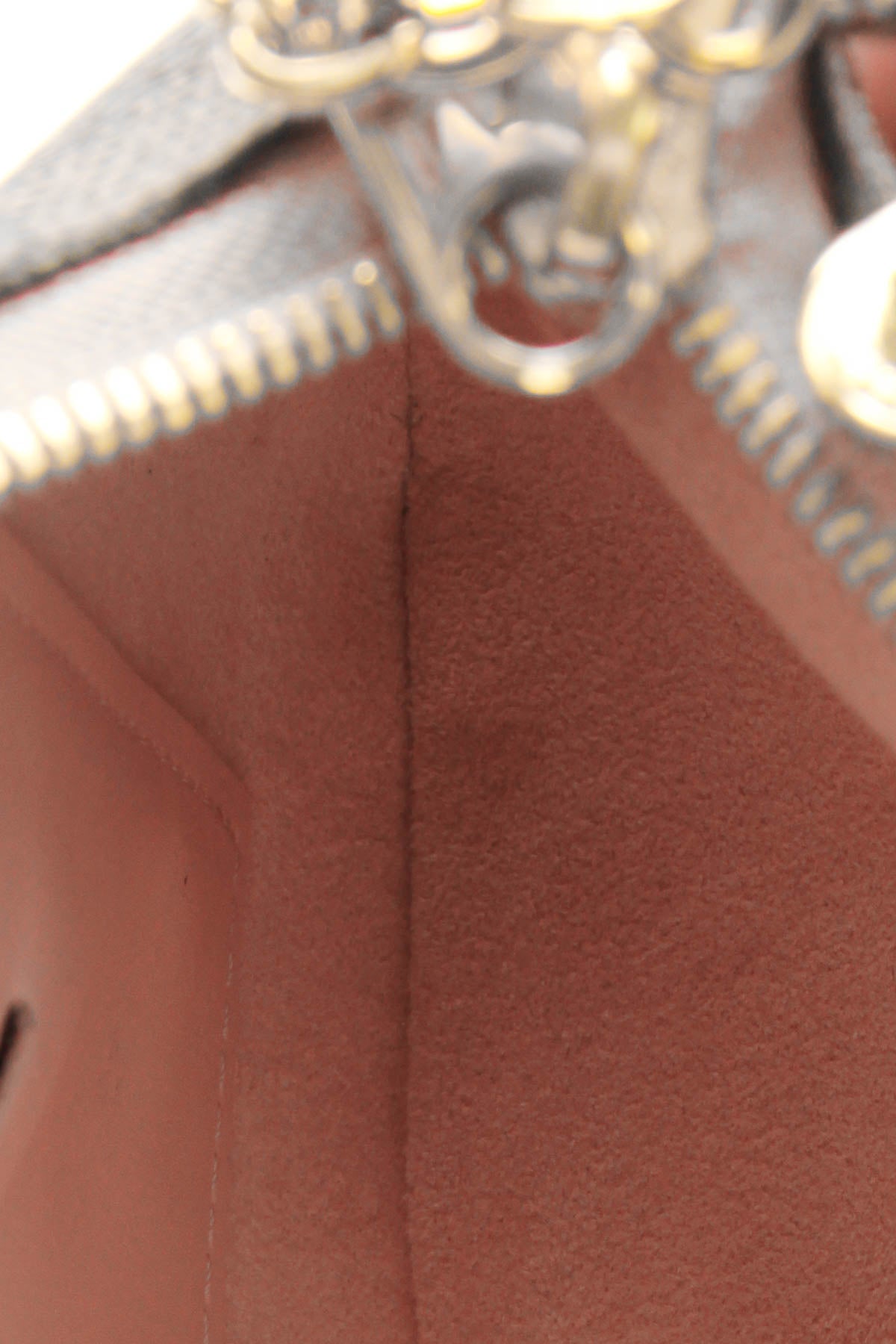 Double Zip Pochette Bag - Damier Ebene