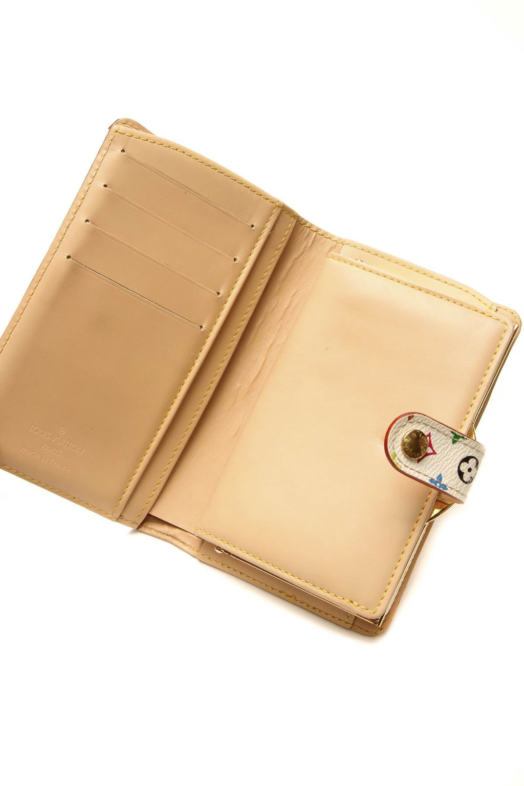 Billets Viennois Wallet - White Multicolore Monogram