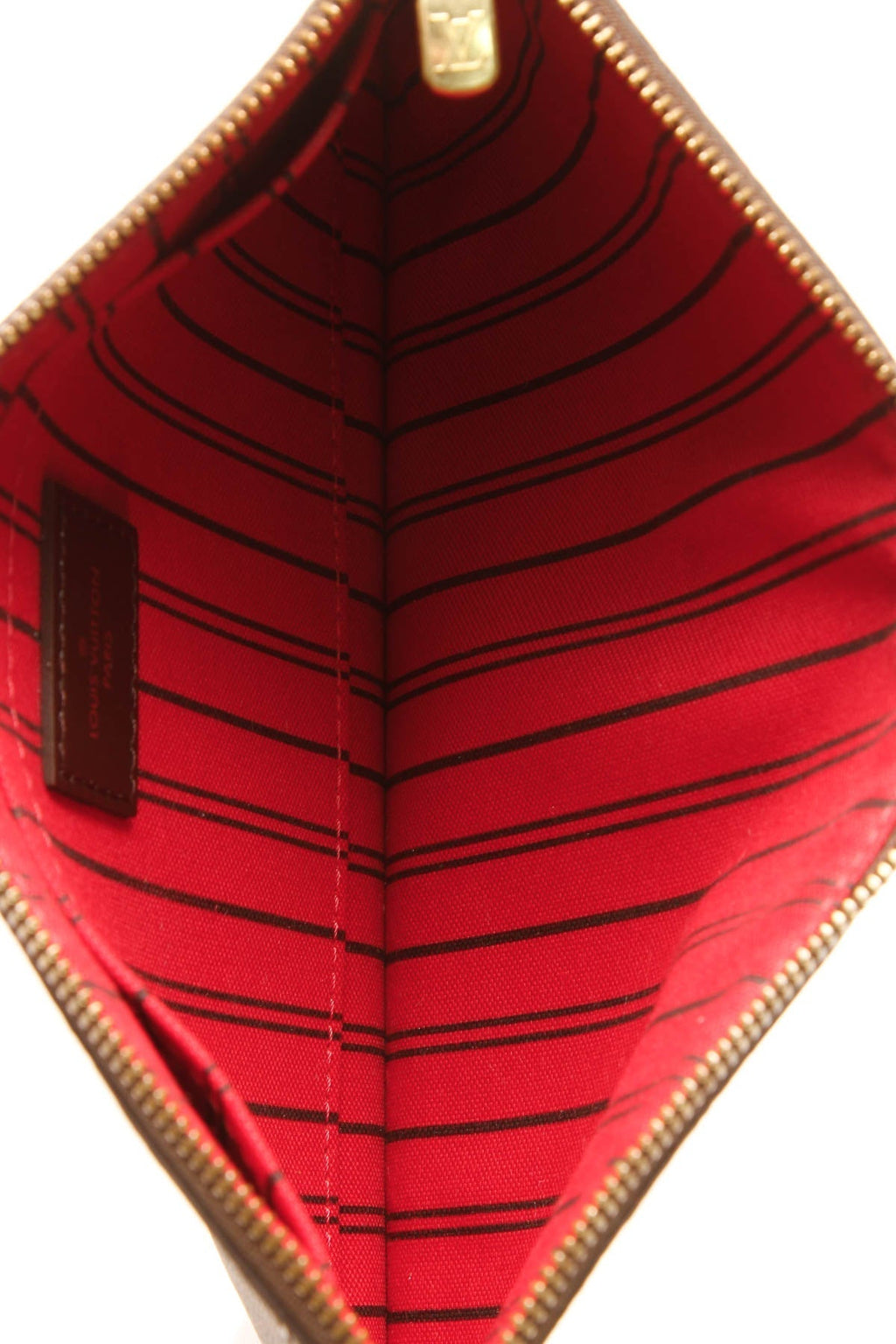 Neverfull Pouch Wristlet - Damier Ebene