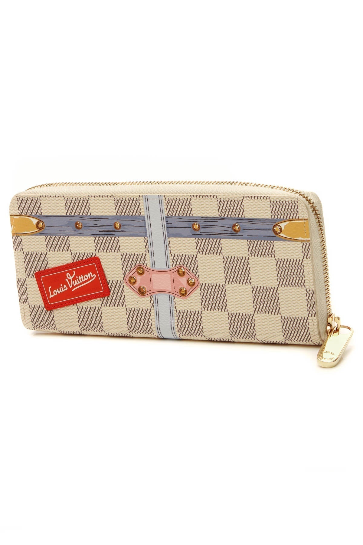 Summer Trunks Clemence Wallet - Damier Azur