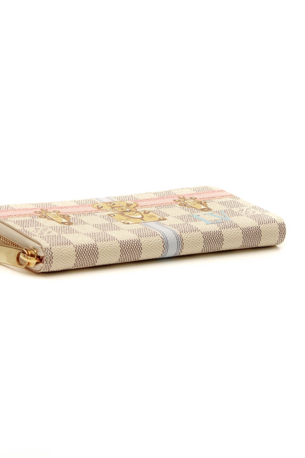 Summer Trunks Clemence Wallet - Damier Azur