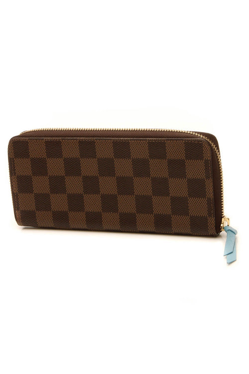 2017 Christmas Animation Clemence Wallet - Damier Ebene
