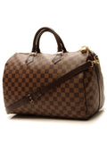 Speedy Bandouliere 35 Bag - Damier Ebene