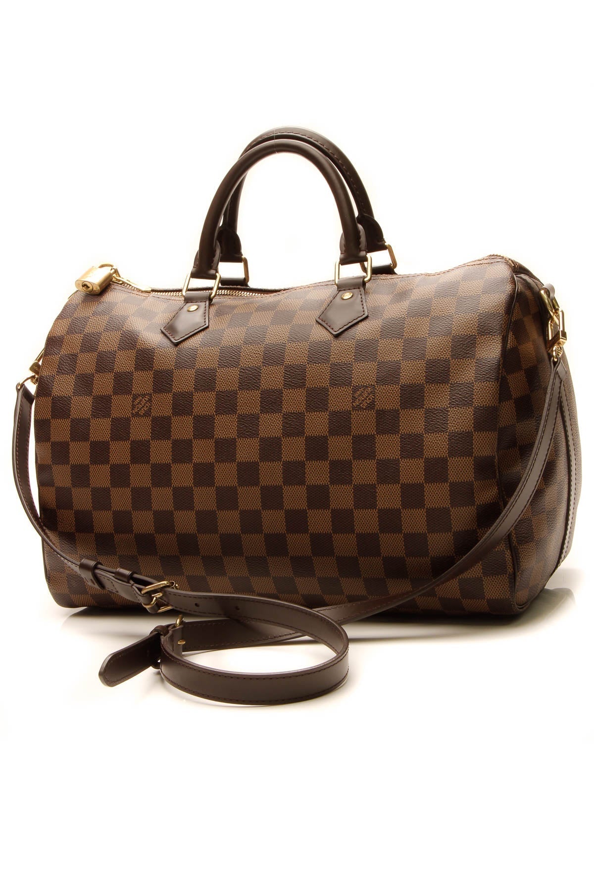 Speedy Bandouliere 35 Bag - Damier Ebene