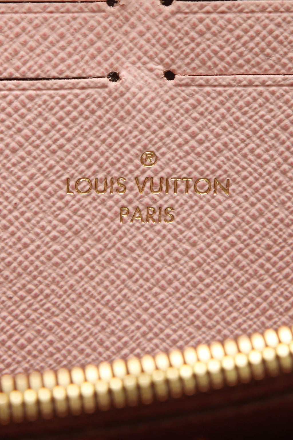 Clemence Wallet - Monogram/Rose Ballerine