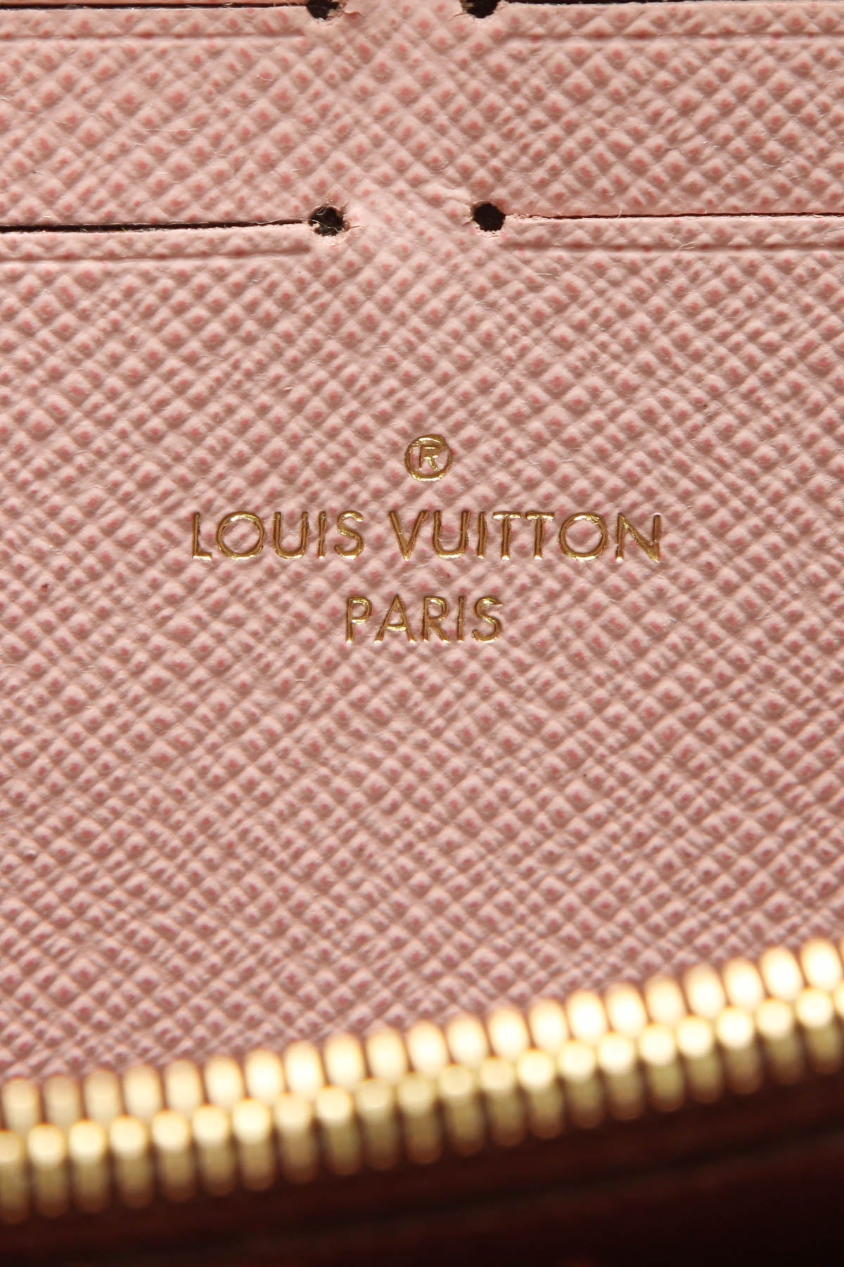 Clemence Wallet - Monogram/Rose Ballerine