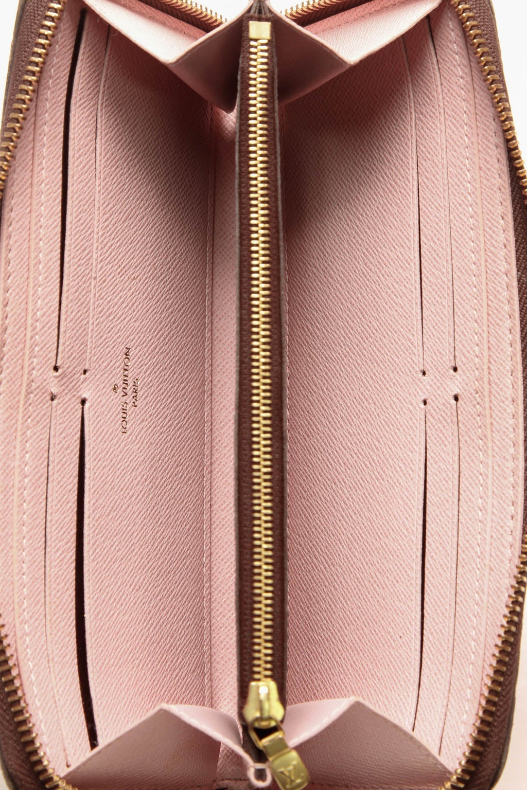 Clemence Wallet - Monogram/Rose Ballerine