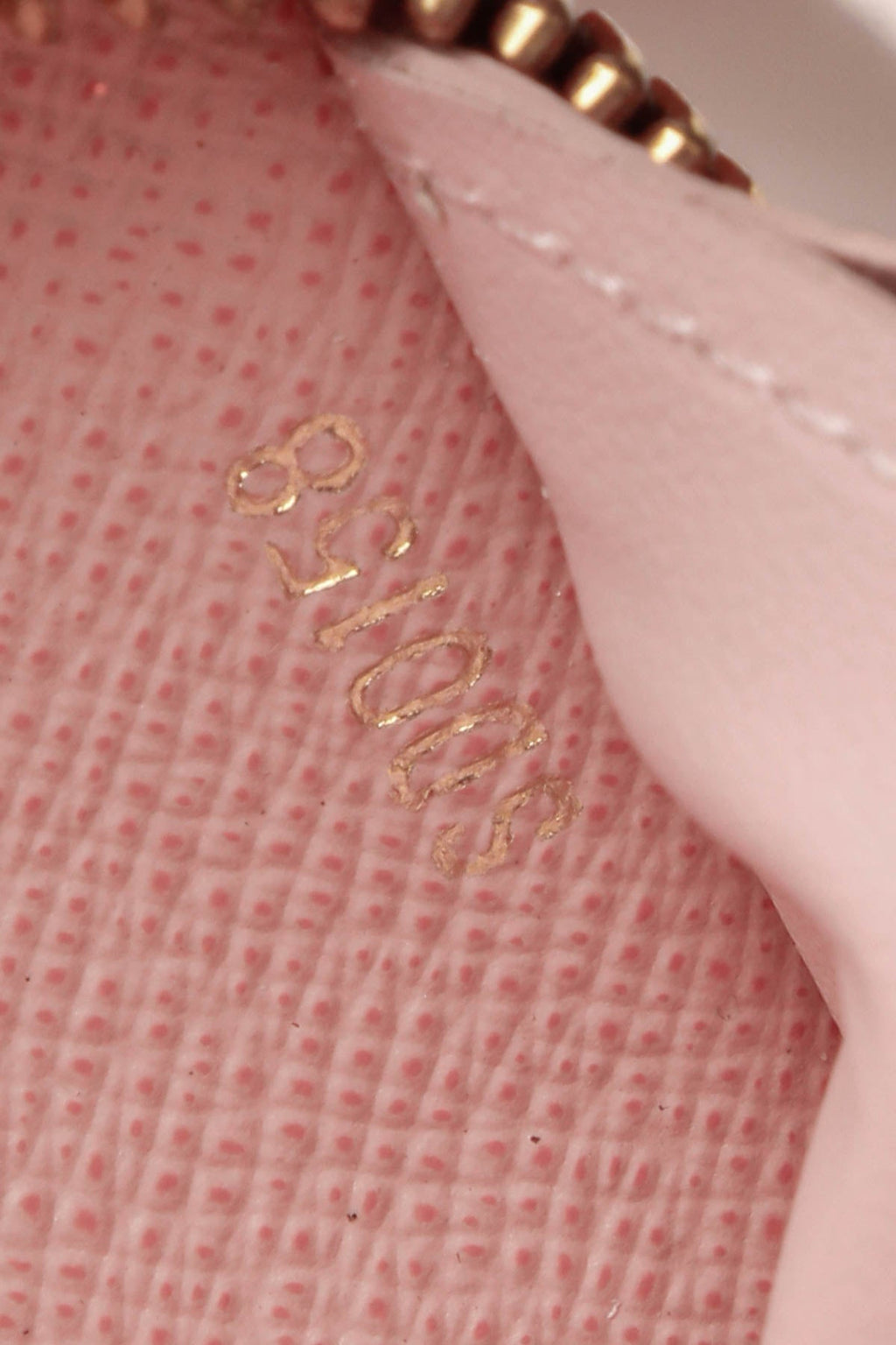 Clemence Wallet - Monogram/Rose Ballerine