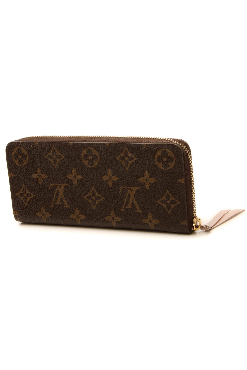 Clemence Wallet - Monogram/Rose Ballerine