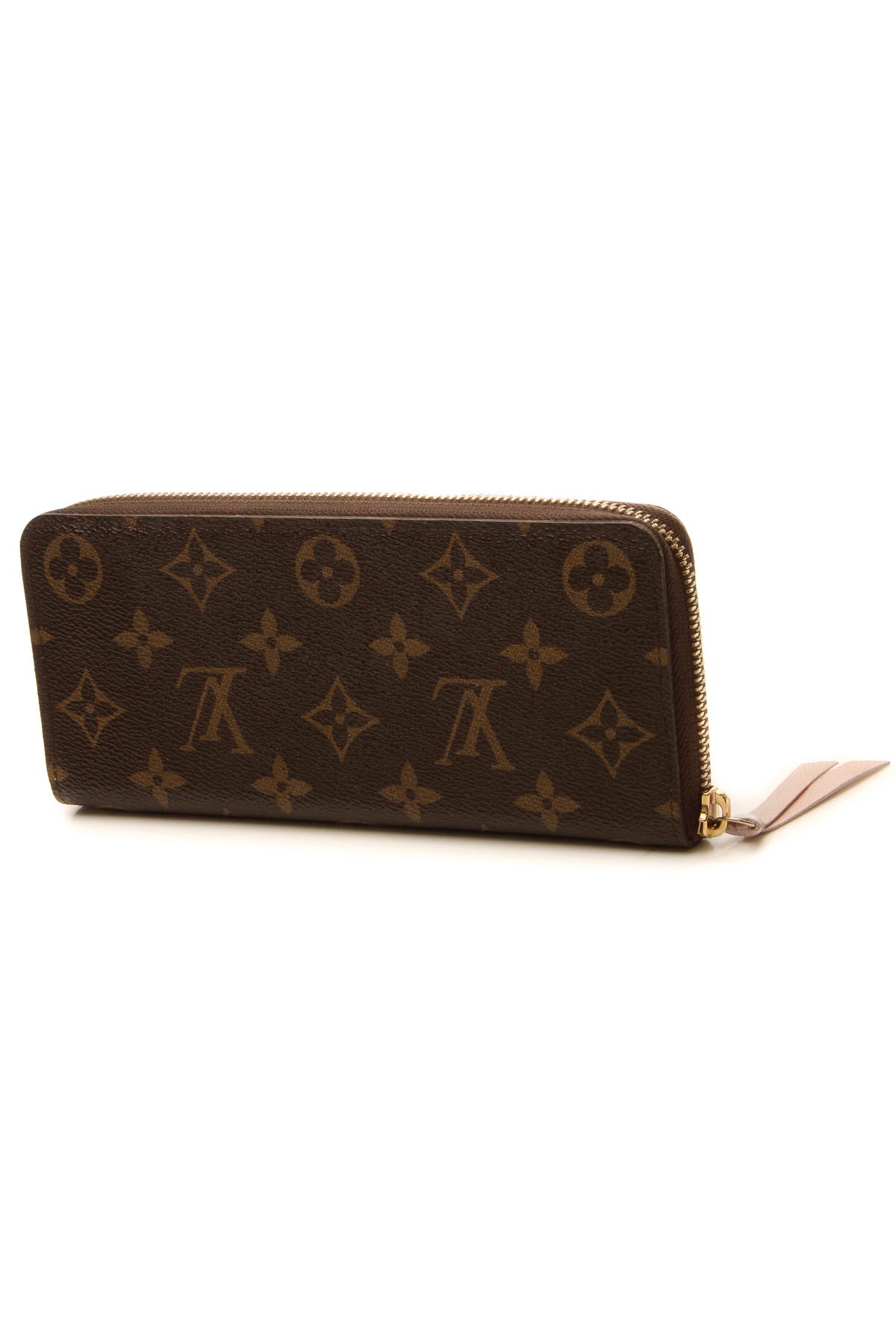 Clemence Wallet - Monogram/Rose Ballerine