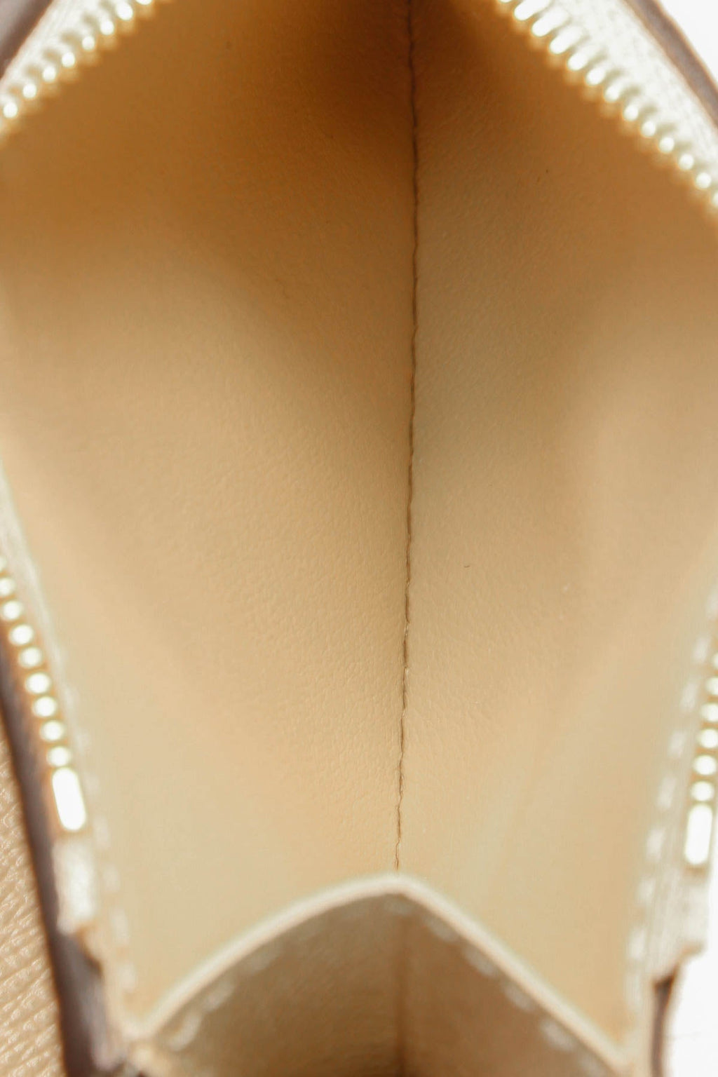 Compact Zoe Wallet - Khaki/White Giant Monogram