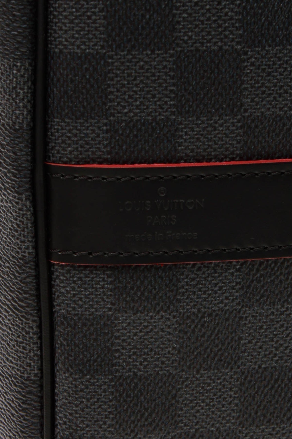 Letter Keepall Bandouliere 50 Travel Bag - Damier Graphite