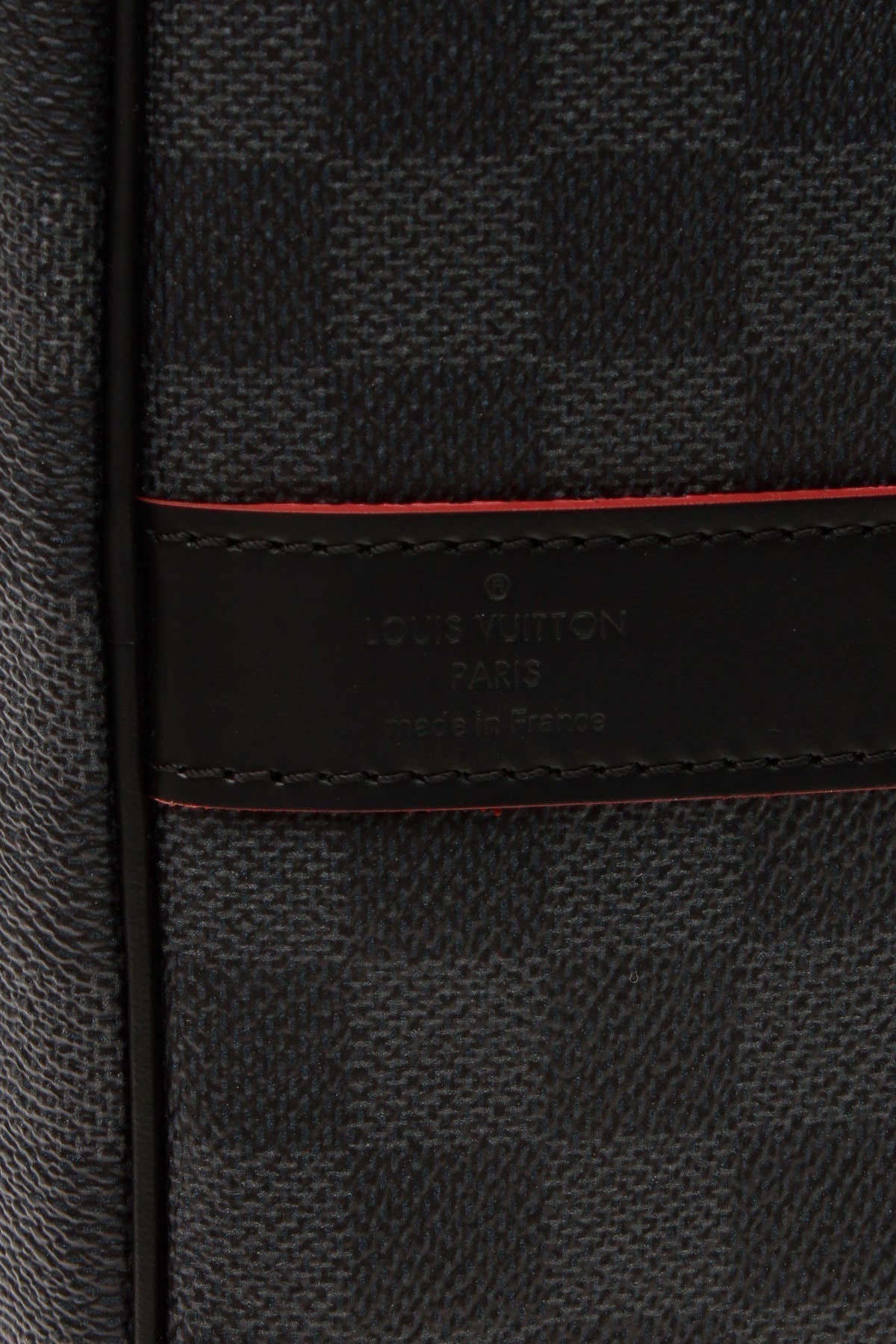 Letter Keepall Bandouliere 50 Travel Bag - Damier Graphite
