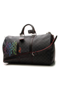Letter Keepall Bandouliere 50 Travel Bag - Damier Graphite