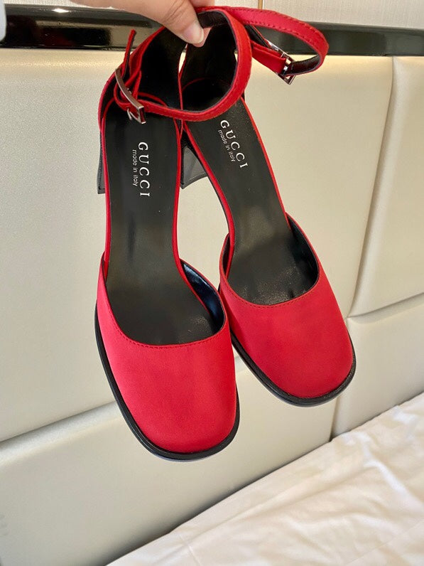 Gucci Platform Sandal Red
